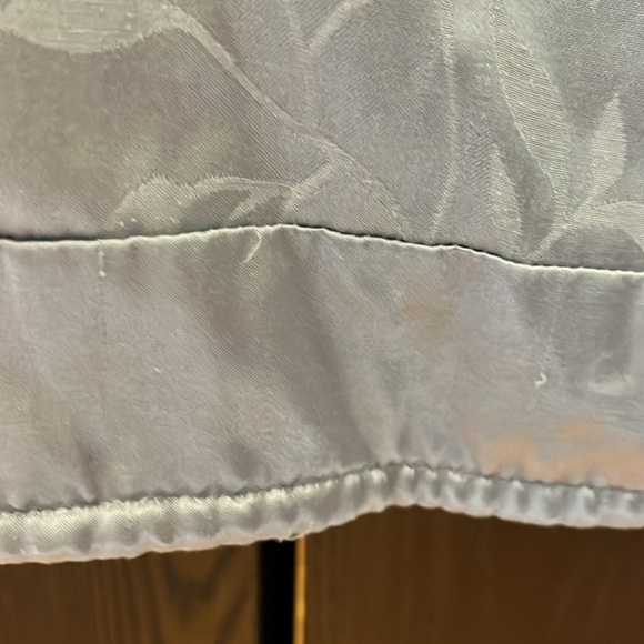 Carole Little vintage light blue jacket with tie closures. Soft flannel lining S - Picture 6 of 10